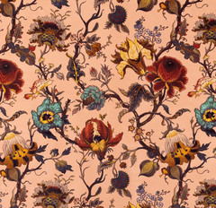 HOUSE OF HACKNEY CURTIAN FABRIC DESIGN Artemis Velvet 2 METRES BLUSH VELVET