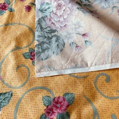 Fabric Weavetex 1 yard X 43” Floral Vintage Sewing Quilting Apparel Cotton #2B24