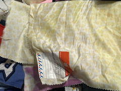 4+ LB Fabric Scrap Lot Mixed Lace Sheer Novelty Prints Sewing Craft DIY Bundle