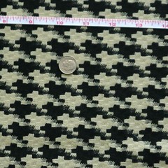 HEAVY ACRYLIC WINTER JACKET COAT CRAFTS FABRIC BIG 30 mm HOUNDSTOOTH CHECK 44’W