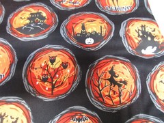 Halloween Print Cotton Fabric 1 FQ Michael Miller Haunt It
