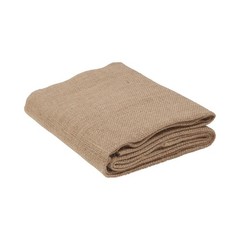 Natural Burlap Fabric Roll 46 Inches Wide x 2 Yards Long Brown Precut Craft