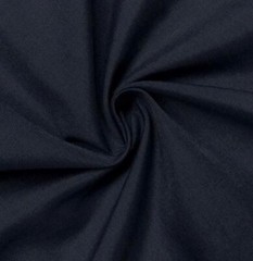 5 Yard Navy Blue Cotton Fabric 60” Width