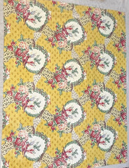 Brunschwig & Fils Out of Africa Fabric 2 Pcs Cotton Yellow Leopard Floral READ