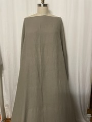 100% Washed Midweight Linen Neutral Taupe Color Fabric By The Yard 59 ” Wide