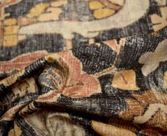Locanda Teak Brown Black Ethnic Animal Print P Kaufmann Fabric