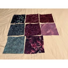 26 Pc Batik Fabric Charm Squares 6 Inch Jewel Tone Earthy Quilting Cotton Lot