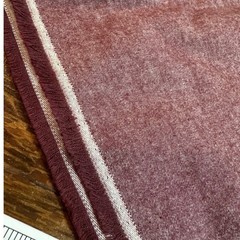 Burgundy Heathered Upholstry Fabric 4.25 Yards x 44″ Wide Soft Brushed Cotton