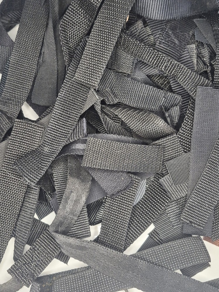 1″ Nylon Lot Length 10 Feet 4 Inches Total Different Lengths/ Thickness