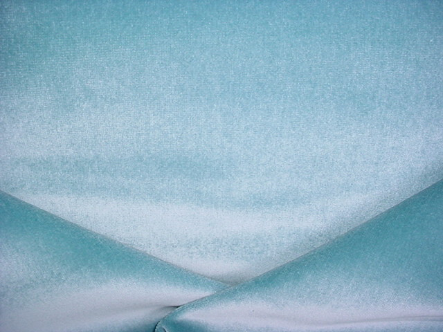 2Y Holly Hunt 350 Aqua Velvet III Shimmering Outdoor Velvet Upholstery Fabric