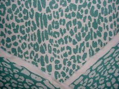 2-1/2Y Lee Jofa 2012116 Ocicat Teal Cheetah Spot Drapery Upholstery Fabric