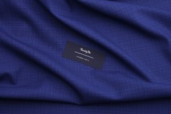 Marzotto Italian Wool Suiting Fabric Ink Blue Summer 230g Lightweight
