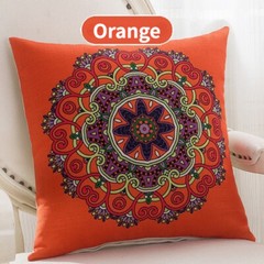 2 PCS Boho Ethnic Throw Pillow Case Linen Cushion Cover Sofa Bed Home Decor