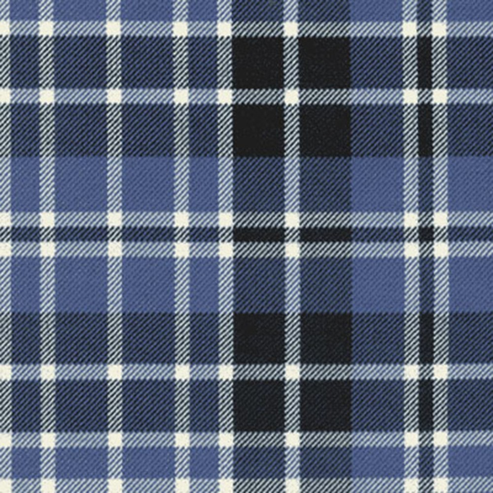 Clark Modern Tartan Fabric Poly Viscose Wool Free – Multiple Sizes Available