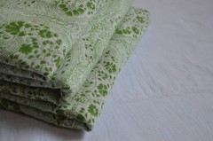 Hand Block Print Fabric 20 Yard 100%Cotton NO TARRIF CHARGES 100%✅ZK_207#
