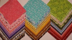 JUMBO Lot of 50 10″ X 10″ SQUARES *PRECUT* 100% Cotton Fabric NO DUPLICATES!