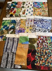 LOT (33) Surah Silk Sample A. L. Apsco Fabrics COLORFUL Kanebo VTG -U Get All 33