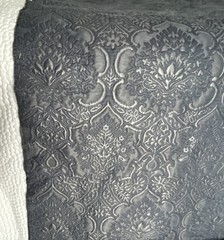 Pre-washed, New Holly Hunt w/ Great Plains Fabric Royal Flush, Indigo Blue 3 yds