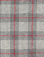 4 Vintage PENDLETON Red Wool Fabric Pieces Measuring 9×7″ Each – Sweet Bundle!