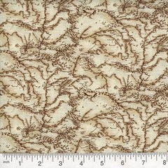 Wilderness Map 100% Cotton Fabric – Buy the yard