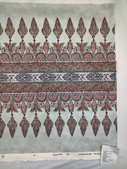 Thibaut Akola Stripe Fabric Aqua Blue 2023 Decorator 58″ Wide 102″ Long 2.8 Yds