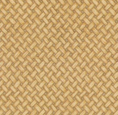 MULBERRY CURTAIN/UPHOLSTERY FABRIC DESIGN Basketweave 5.9 METRES OCHRE COTTON