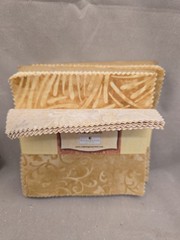 Quilting Fabric. 5×5 42 Pieces. Vanilla Cream.