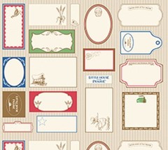 Little House on the Prairie Fabric by Andover Fabrics,100% cotton,7954-RN, BTY