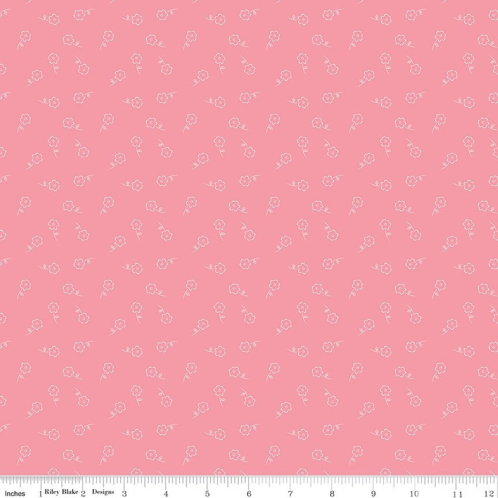 Dainty Floral in Pink | Sweet Pink | Riley Blake