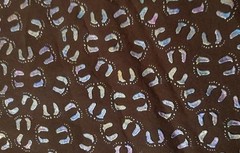 Metallic Brocade Fabric Brown Iridescent Lifted Cloque 3 1/3 Yards Feet Pattern