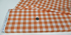 Michael Miller quilt-craft fabric WILD WEST GINGHAM orange 2 3/4 yds (ddc-12207)
