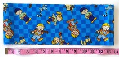 Fabric Squares – Bob the Builder and Construction 6.5 x 6.5 and Strips 54″ x 5″