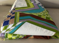 French Fabric International Design 4 Yards Modern Geometric Design