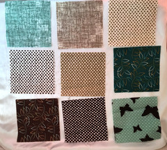 56 Pieces Cotton Fabric Charm 5″x5″ Cuts Multicolor Quilting Crafting Sewing