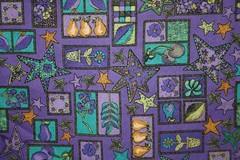 SHADOW AND SHINE ON BLACK FRON AE NATHAN – 100% COTTON FABRIC