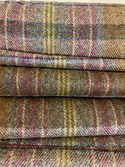 Fine Italian Plaid Wool – Nanette Lepore End Bolt – Gorgeous Drape INSANELY SOFT