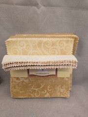 Quilting Fabric. 5×5 42 Pieces. Vanilla Cream.