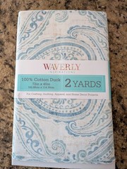 Waverly Cotton Duck 2 yards material