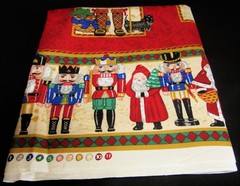 Vintage NORTHCOTT Nutcracker Suite #707 Marlene Moore Fabric 1yd X 44″ Festive!
