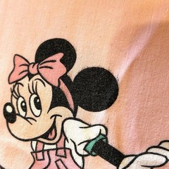 Disney Mickey & Minnie Pink Vintage Duvet Cover Fabric