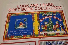 LOOK & LEARN SOFT BOOK Collection My Book Of Christmas Carol’s Sew Your Own Book
