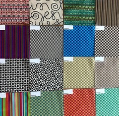 16 Alexander Girard Maharam Fabric samples textiles mid century modern