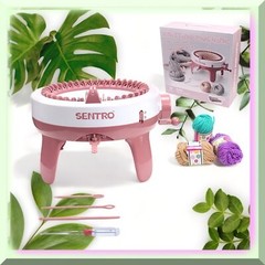 40/48 Needle Knitting Machine for Flat and Round Stitches