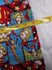 VINTAGE SUPERGIRL CAMELOT FABRICS~ 40″ X 17″ ~~ FREE US SHIPPING~~