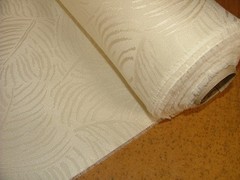 Mark Alexander Romo Fabric Rousseau Cream Silk Wool Upholstery Curtain 17 Metre