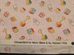 Fabric Titled DREAMLAND – 15 Yards By Henry Glass & Co – BABY THEME – VINTAGE