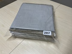 10 Pack Upholstery Samples Cream, Beige, Gray Ea ~17” X 19”