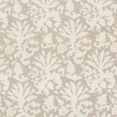 Fermoie Cotton Damask Print Upholstery Fabric – Aylsham / Neutral 3.65 yds L-245