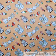 BonEful Fabric FQ Cotton Quilt Color Rainbow Stripe Pink Green White Glitter Dot