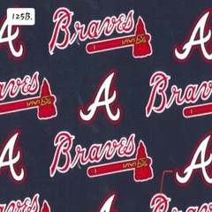 Sports Cotton Fabric by the ½ yard- Baseball Teams